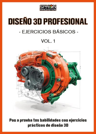 Libro-Ejercicios-Solidworks-CATIA-Inventor-Solidedge-PTC-CREO-NX-Fusion360-Diseño-3D